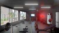 Posilňovňa alebo fitness centrum v ubytovaní Micampus Alicante Student Residence