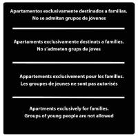 Plán poschodí v ubytovaní Rentalmar Villa Covamar families only