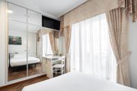 Posteľ alebo postele v izbe v ubytovaní Hotel Alda Santa Cristina