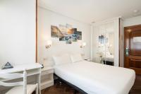 Posteľ alebo postele v izbe v ubytovaní Hotel Alda Santa Cristina