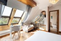 Posteľ alebo postele v izbe v ubytovaní Hotel Alda Santa Cristina