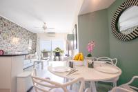 A seating area at Apartment in beachfront complex in El Duque area, Costa Adeje