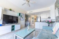 A television and/or entertainment centre at Apartment in beachfront complex in El Duque area, Costa Adeje