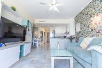 A television and/or entertainment centre at Apartment in beachfront complex in El Duque area, Costa Adeje