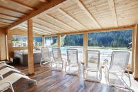 Balkón alebo terasa v ubytovaní Hotel Haus Michaela