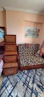 Posezení v ubytování Panorama Apartment with a charming sea view near Alexandria and Burg ElArab Intl Airport with Free wifi شقة باطلالة ساحرة على البحر اول الساحل الشمالي