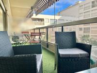 Balkón alebo terasa v ubytovaní "Port Garavan" Calme, Piscine, Rénové, Parking
