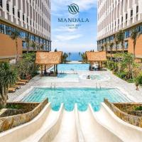 Apec Mandala Wyndham Mũi Né - R1210の敷地内または近くにあるプール