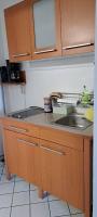 Kuchyň nebo kuchyňský kout v ubytování Ferienapartment-Leipzig-Plagwitz