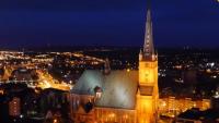 Výhľad na mesto Štetín alebo výhľad na mesto priamo z apartmánu