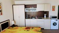 Kuchyň nebo kuchyňský kout v ubytování Stunning Private Beachfront Studio with Pool Access