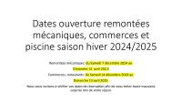 Plan piętra w obiekcie Appartement 2 chambres vue pistes, parking privatif