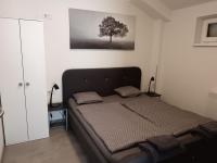 Postel nebo postele na pokoji v ubytování Apartmán u Révy
