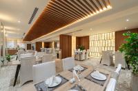 Χώρος καθιστικού στο Ross Hotel