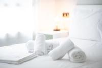 Posteľ alebo postele v izbe v ubytovaní Athenian Dream Suite