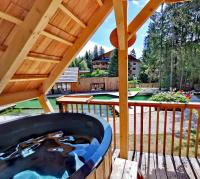 Zahrada ubytování Ribno Luxury Glamping