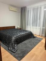 Postel nebo postele na pokoji v ubytování Fort Noks Panorama