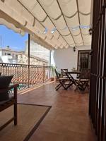 A balcony or terrace at Casa La Sinagoga de Trujillo
