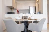 Půdorys ubytování A Beautifully Furnished Home in Damac Hills!