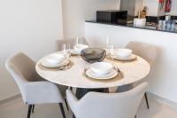 Půdorys ubytování A Beautifully Furnished Home in Damac Hills!
