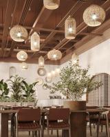 Restaurace v ubytování Ciao Borshi Boutique Hotel