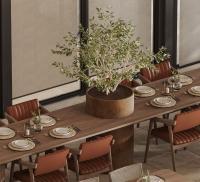 Restaurace v ubytování Ciao Borshi Boutique Hotel