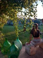 Ogród w obiekcie Masseria Petra