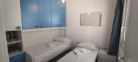 Posteľ alebo postele v izbe v ubytovaní Donna Beatrice aMare beach house