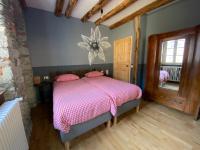Posteľ alebo postele v izbe v ubytovaní Mountain Cabin Valsesia Appartement Stella
