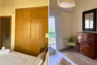 A bed or beds in a room at Casa Jazmín Fuentes de Almuñecar
