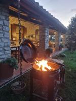 Gril dostupný pro hosty v apartmánu