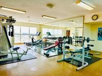 Fitness centrum a/nebo fitness zařízení v ubytování Fortune Plaza Hotel, Dubai Airport