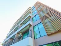 Budova, kde se aparthotel nachází