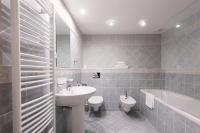 Koupelna v ubytování Hotel Maltezský Kříž