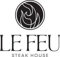 Logotipo de uma churrascaria com uma fogueira em círculo. em Hotel Celeste Makati em Manilla