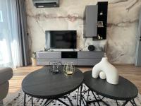 TV a/nebo společenská místnost v ubytování Luxury home in central Plovdiv