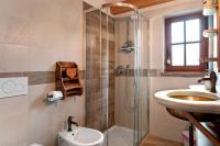 Kúpeľňa v ubytovaní Baita Chalet Alabama