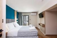 Sapphire Blue Suitesにあるベッド