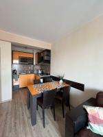Kuchyň nebo kuchyňský kout v ubytování Apartments Iva
