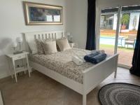 Łóżko lub łóżka w pokoju w obiekcie Villa Dora Bella Lanzarote