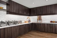 Residence Inn by Marriott Indianapolis Plainfieldにあるキッチンまたは簡易キッチン