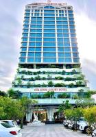 a building with a sign that reads china dome hotel at Cửa Đông Luxury Hotel in Vinh