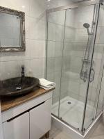 Kúpeľňa v ubytovaní Apartament Centrum