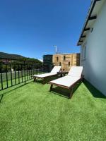 Plán poschodí v ubytovaní Rooftop Apartment with Garden in Ioannina