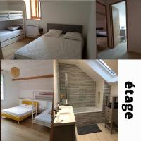 Posteľ alebo postele v izbe v ubytovaní Jolie maison de ville en bord de Neste 8/9 pers