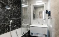 Koupelna v ubytování Grandhotel Brno