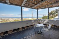 Balkón alebo terasa v ubytovaní Orizontes Hotel Santorini