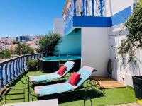 Villa 2BDR with sea view, private poolにあるバルコニーまたはテラス