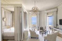 Posteľ alebo postele v izbe v ubytovaní Grand Hotel Principe Di Piemonte
