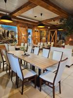 Χώρος καθιστικού στο Gościniec Jurajski